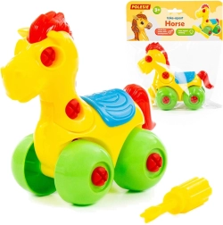 Vijčani konjić – montažna igračka za djecu 3+