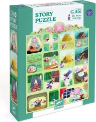 DJECO puzzle Tri praščića 35 dijelova