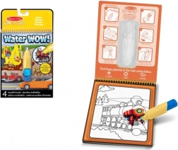 Čarobno Bojanje Vodom Prijevozna Sredstva Bojanka