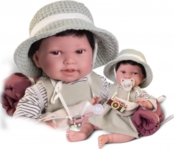 Realistična beba lutka Antonio Juan Pipa s mekanim platnenim tijelom 42 cm