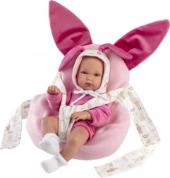 Llorens New Born Djevojčica - Realistična Lutka Beba s Potpuno Vinilnim Tijelom 35 cm