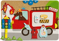 Lena zabijajuća igra Vatrogasci