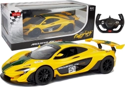 Daljinski upravljani automobil McLaren P1 GTR Rastar 1:14 žuti
