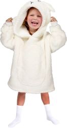 Topla televizijska dekica s kapuljačom za djecu