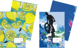 Školska bilježnica A4 čista 40 listova (mix)