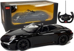 RC auto Porsche 911 Carrera S Rastar 1:12 – crna