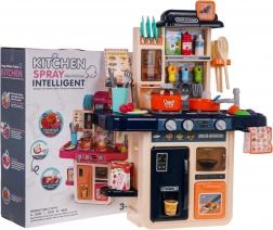 Dječja kuhinjica s osvjetljenjem, zvukovima, tekućom vodom i parom, 42 dijela