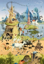 Puzzle HEYE Na izletu – Hieronymus Bosch, 500 dijelova