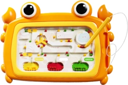 Magnetna ploča Montessori labirint rak narančasta WOOPIE