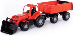 Traktor-utovarivač s prikolicom Macher