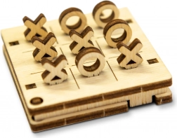 WOODEN CITY 3D puzzle igra mini Križić-kružić varijanta 1