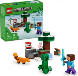 LEGO Minecraft Steve i pustolovine u tajgi