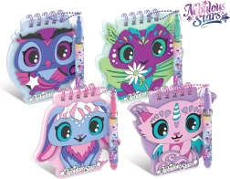 Nebulous Stars mini notebook with pen - 1 piece