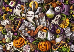 puzzle halloween 1000 dijelova