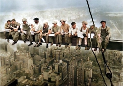 Puzzle Ručak na neboderu 1000 dijelova