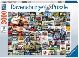 Ravensburger puzzle 3000 dijelova – 99 trenutaka VW Campervan