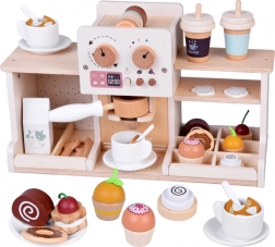 Drvena kavana – baristički aparat za kavu s dodacima