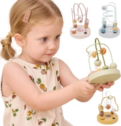 drveno koraljno labirint POLARB za razvoj fine motorike