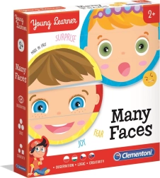 Clementoni Young Learner puzzle s mnogo lica 6×3 dijelova