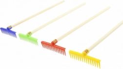 Dječje grablje s drvenom drškom 67 cm WADER-POLESIE