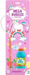 Mega puhalica za mjehuriće Jednorog 450 ml