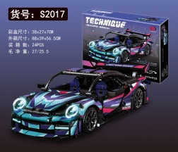 Konstrukcijski set sportski auto 1116 dijelova