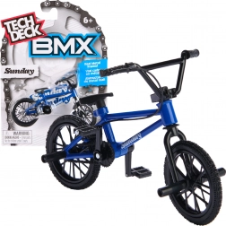 Tech Deck finger bike BMX Sunday plavi s naljepnicama
