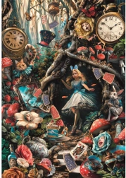 Clementoni Puzzle Još jedan dan u Wonderlandu 1000 dijelova