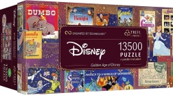 Puzzle 13500 dijelova Zlatno doba Disney