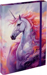 Mape za školske bilježnice A4 Jednorog Kraljevstvo BAAGL