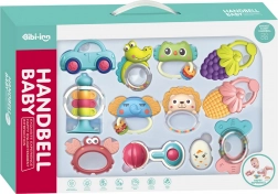 Set zvečki i grizalica Životinje 12 kom