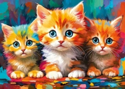 Puzzle Tri mala srca 500 dijelova CHERRY PAZZI