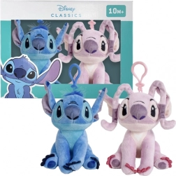 Set plišanih klipova DISNEY STITCH/ANGEL 2 kom