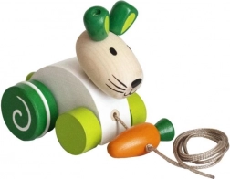 Povlačna igračka zeko s mrkvom