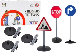 Edukativni set velikih prometnih znakova 76 cm – 3 kom