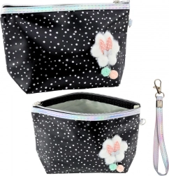 Pernica Kozmetička Torbica s Mašnicom crna 23x16cm