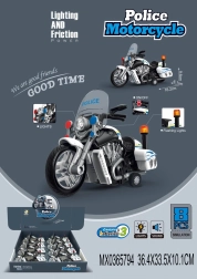 Policijski motor sa svjetlosnim i zvučnim efektima