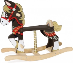 Le Toy Van Petilou drveni konjić za ljuljanje za djecu – smeđi