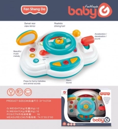 Interaktivni dječji simulator vožnje sa svjetlima i zvukovima