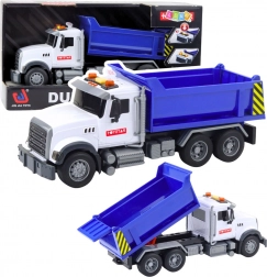 Teretni kiper s pomičnom karoserijom, svjetlima i zvukovima – plavi