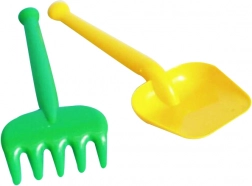 Plastični vrtni set za djecu – mala lopatica i grabljice