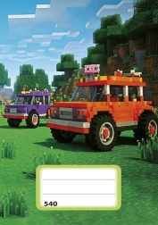 Bilježnica A5 nelinkovana s motivom automobila