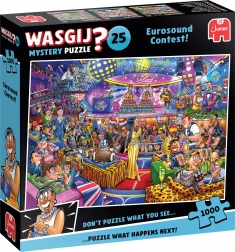 Puzzle Wasgij Mystery 25: Natjecanje Eurosound 1000 dijelova