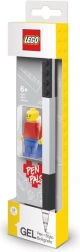 Lego gel olovka s minifiguricom, crna