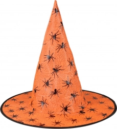 Narančasti vještičji šešir za odrasle