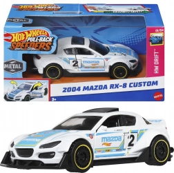 Hot Wheels Pull-Back Speeders 2004 Mazda RX-8 Custom metalni autić 1:43