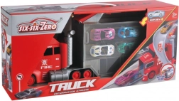 Igraći set kamion s katapultom i 4 autića