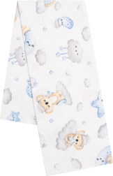 Flanelska pelena s tiskom New Baby koala plava