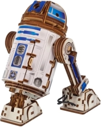 Ugears drvena mehanička slagalica STAR WARS R2‑D2 s LED projektorom