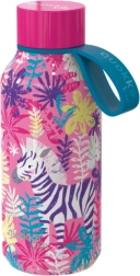 Nehrđajuća dječja termo boca Quokka Kids Solid zebre s petljom 330 ml